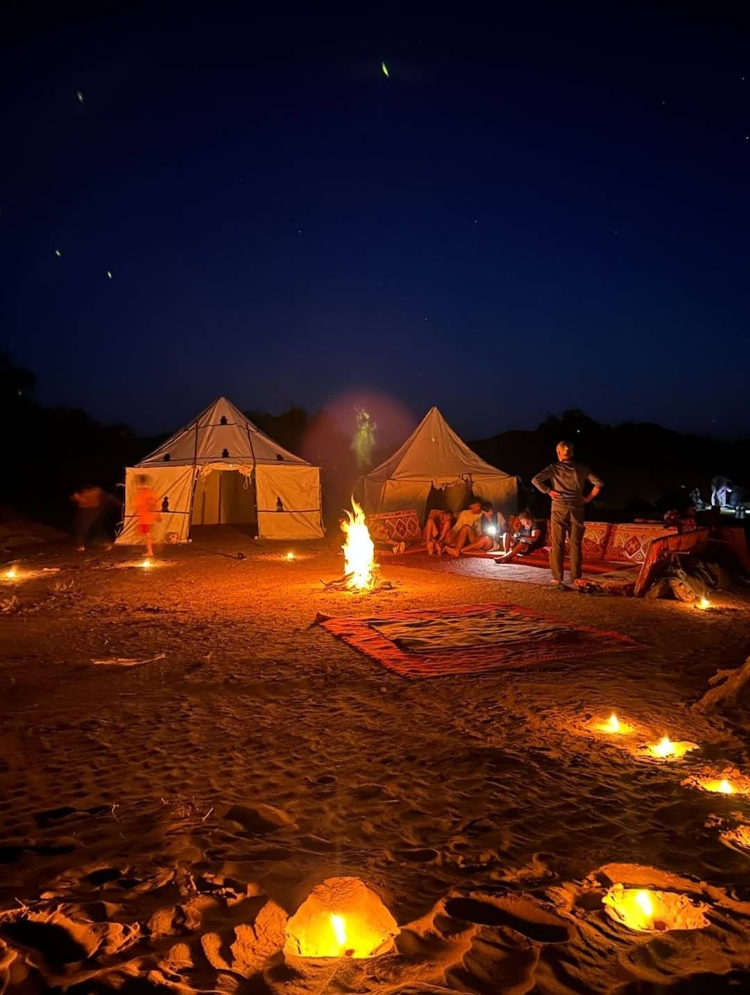Bivouac au désert