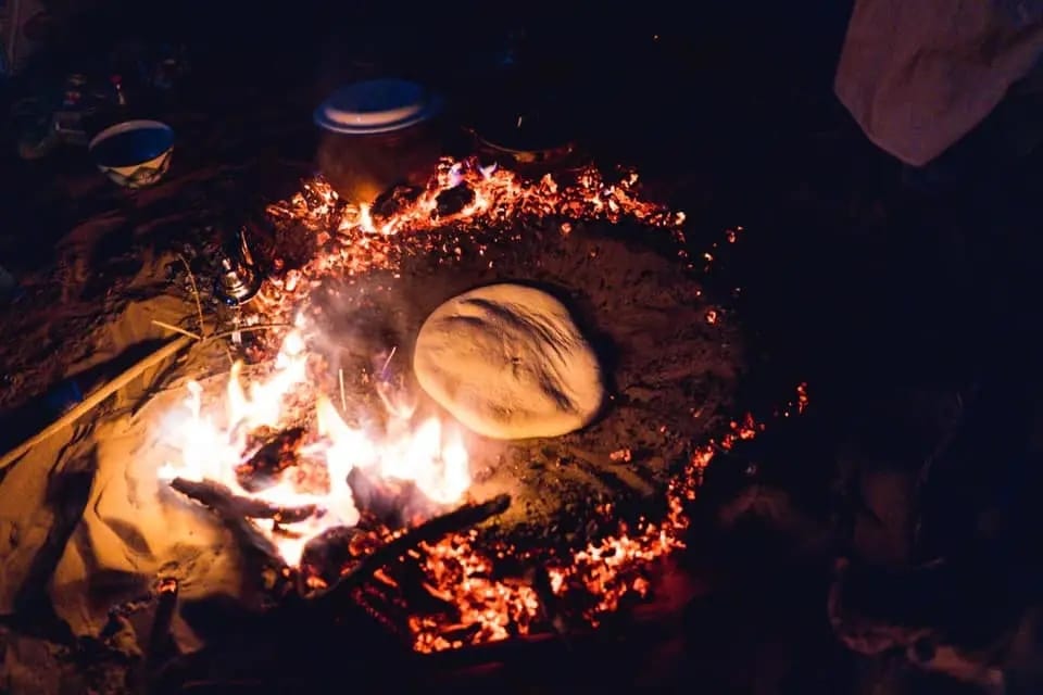 Soirée autour du feu
