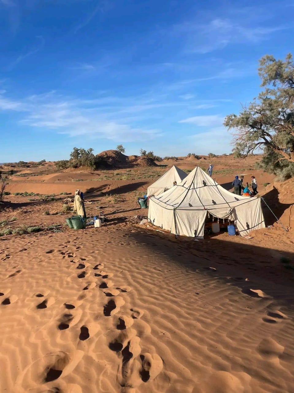 Camp berbère traditionnel